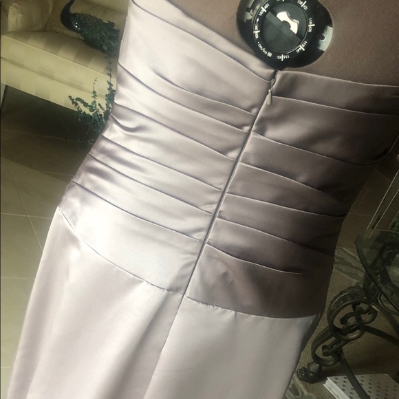 Pewter evening gown - Picture 3 of 5